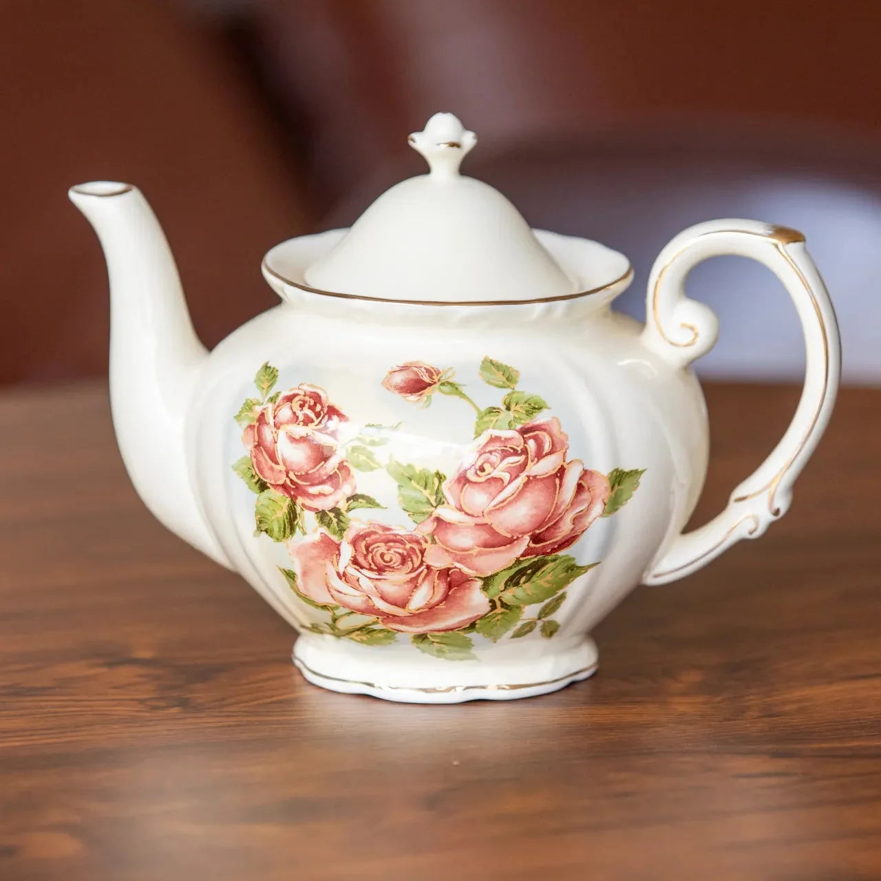Rose Paradise Tea Cup & Pot Collection