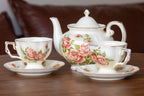 Rose Paradise Tea Cup & Pot Collection