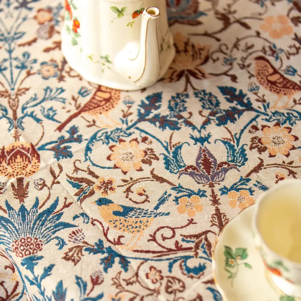 Royal Skies Round Tablecloth