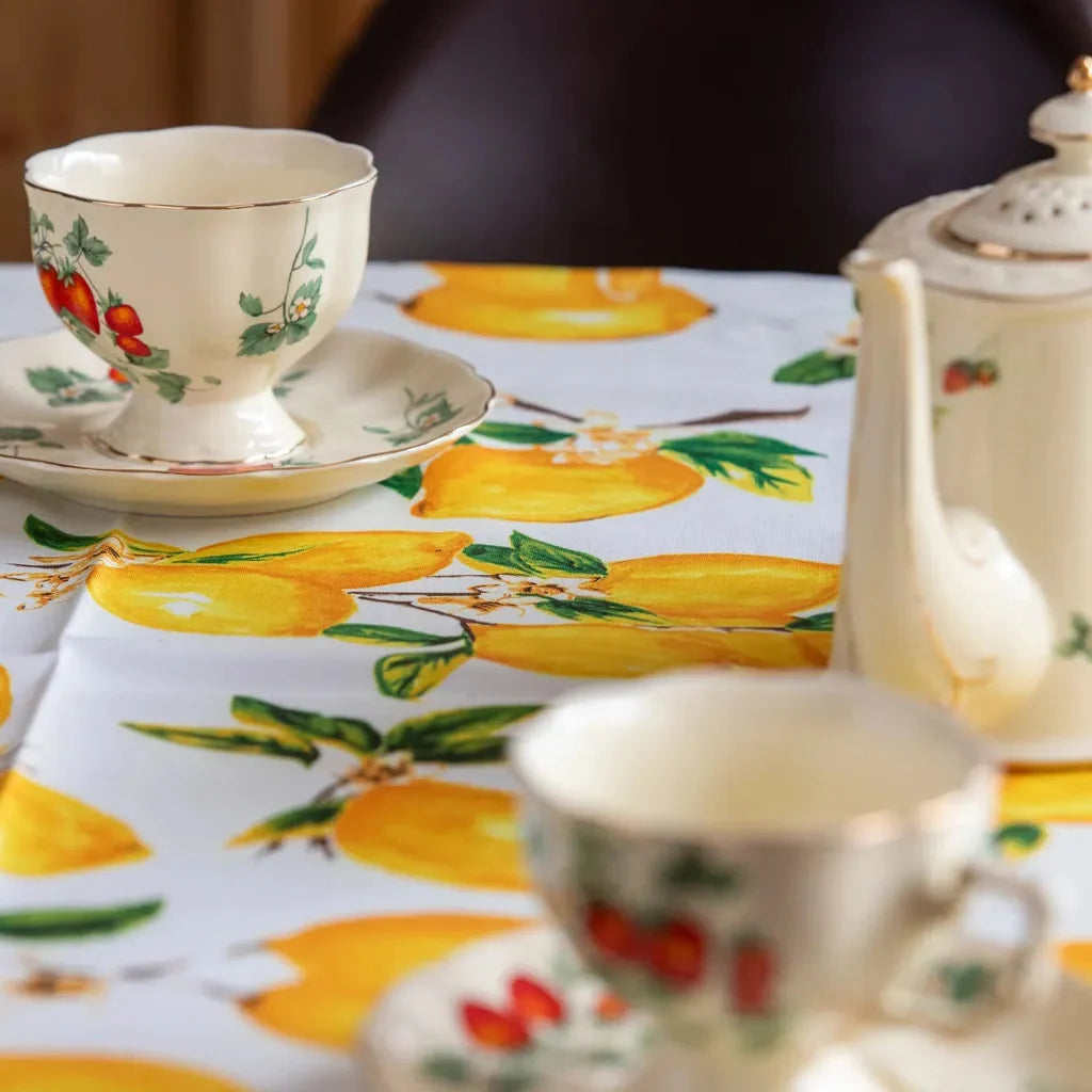 Sicilian Lemon Tablecloth