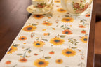 Sunny Sunflower Table Runner
