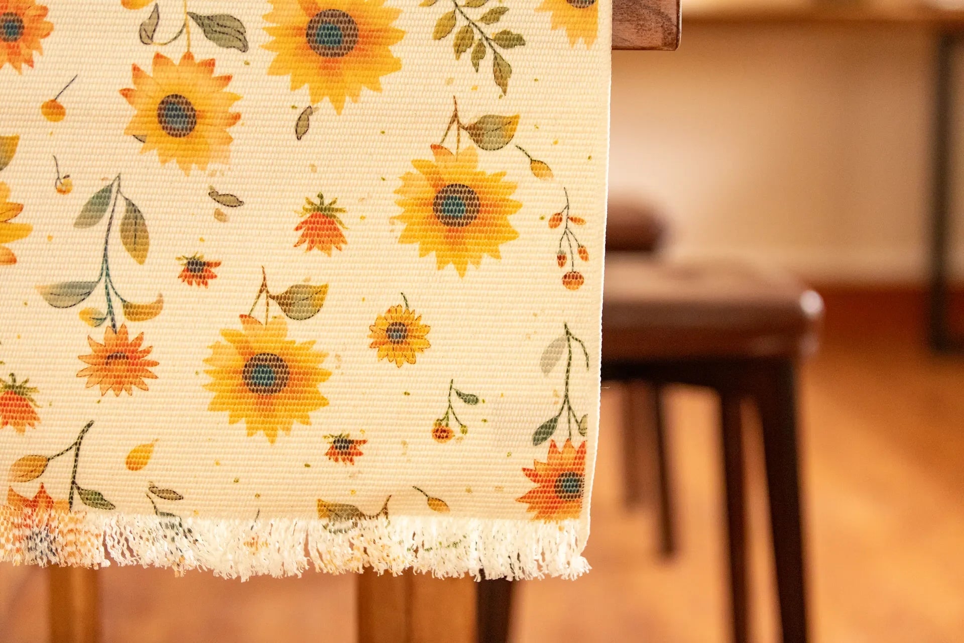 Sunny Sunflower Table Runner