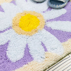 Daisy Petal Bath Mat