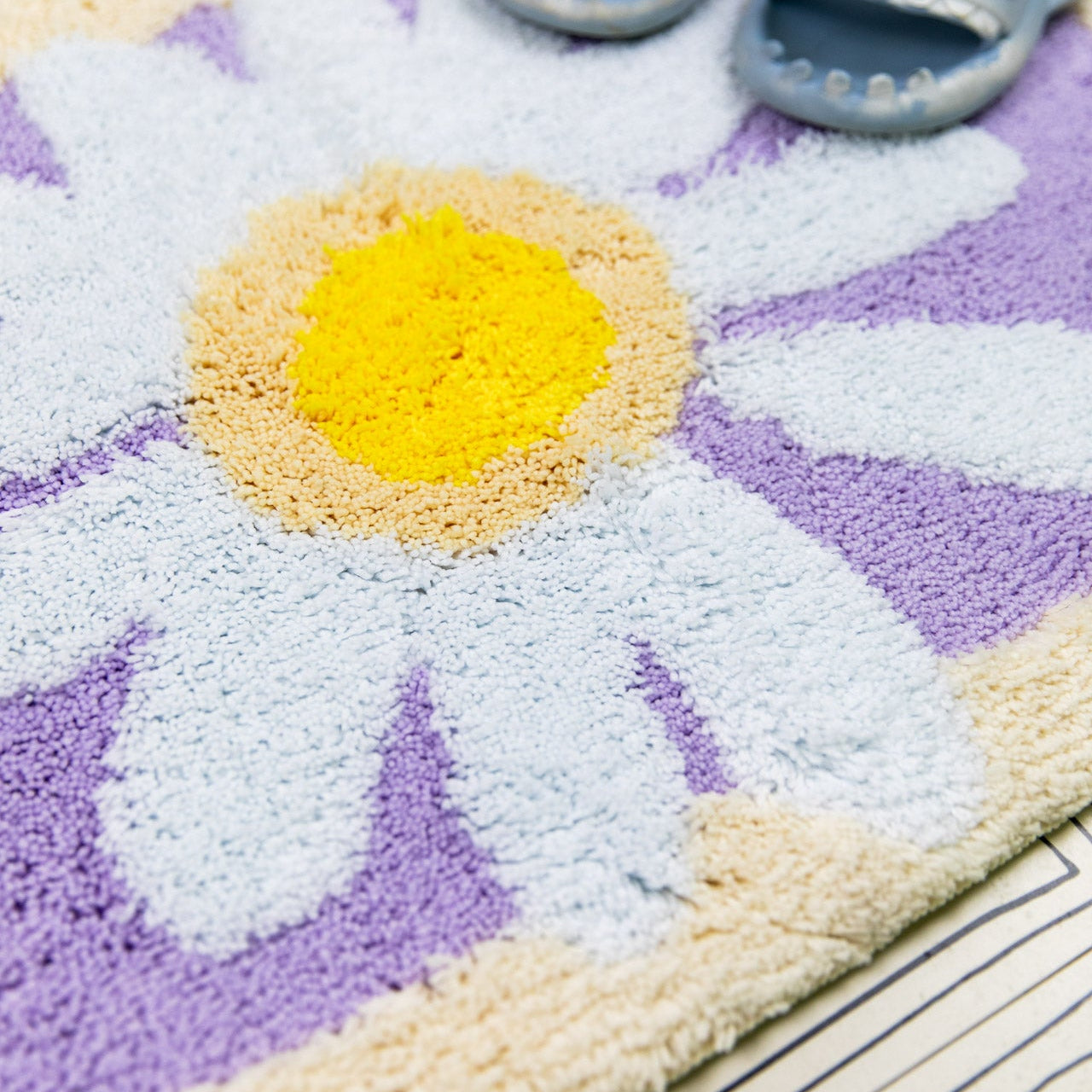 Daisy Petal Bath Mat