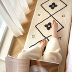 Diamond Flower Floor Mat