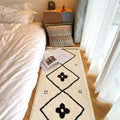 Diamond Flower Floor Mat