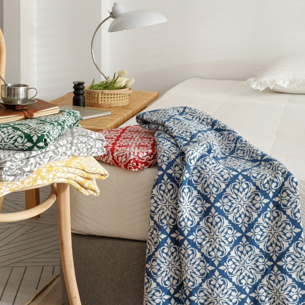 Diamond Tapestry Blanket