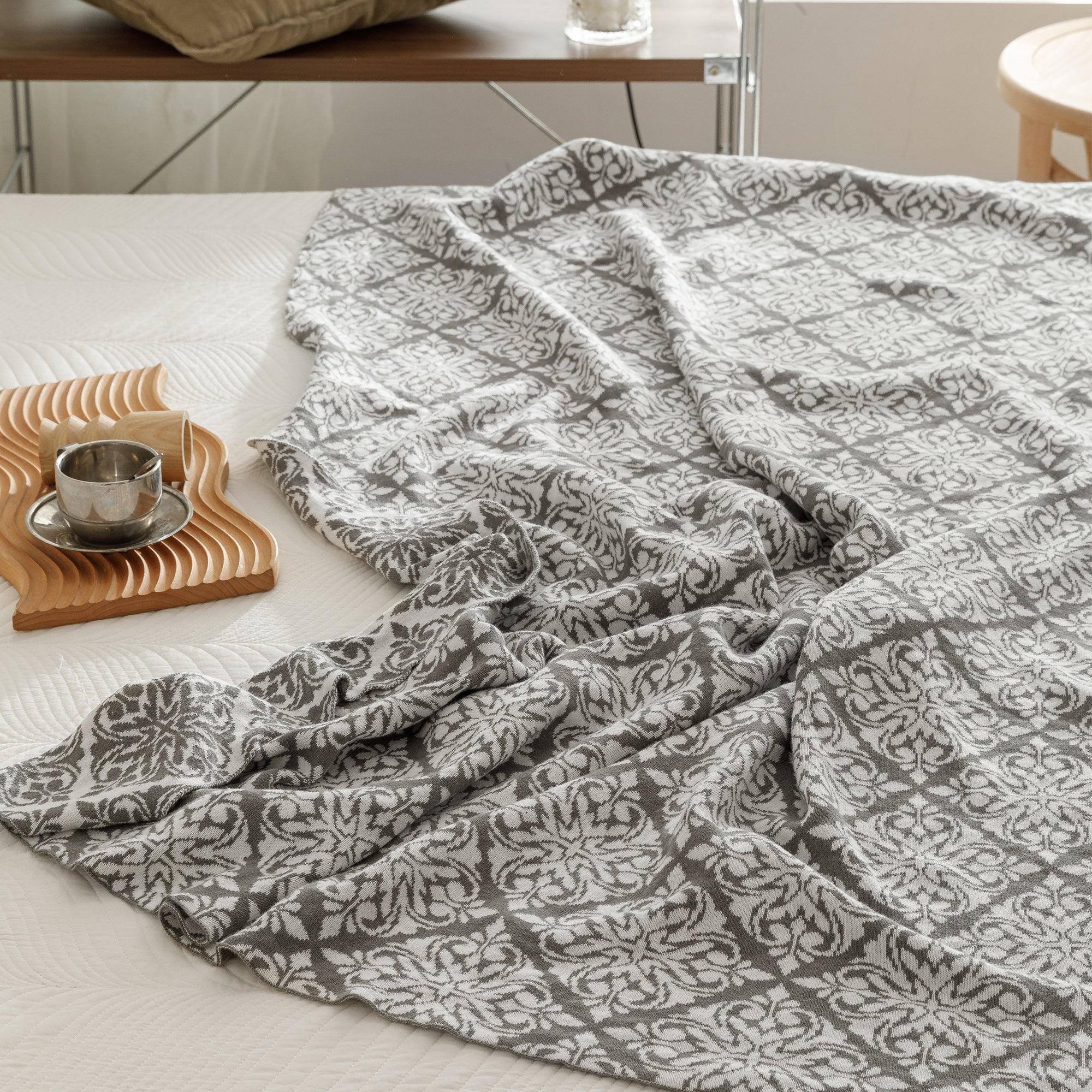 Diamond Tapestry Blanket