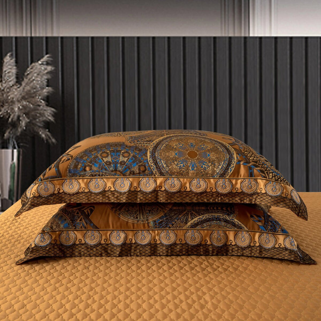 Khronom Royal Luxury Egyptian Cotton Satin Bedding Set