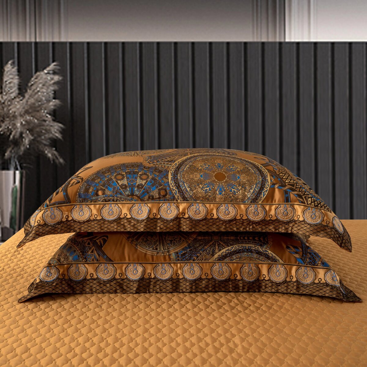 Khronom Royal Luxury Egyptian Cotton Satin Bedding Set