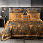 Khronom Royal Luxury Egyptian Cotton Satin Bedding Set
