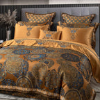 Khronom Royal Luxury Egyptian Cotton Satin Bedding Set