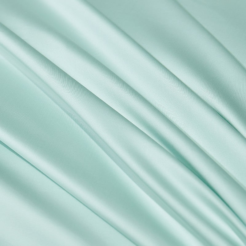 Sinatra Celadon Border Trim Egyptian Cotton Bedding Set