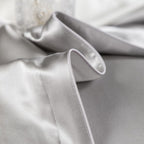 Zenith Grey Luxury Pure Mulberry Silk Bedding Set