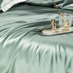 Zenith Green Luxury Pure Mulberry Silk Bedding Set