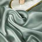 Zenith Green Luxury Pure Mulberry Silk Bedding Set