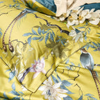Solarosa Yellow Silky Egyptian Cotton Bedding Set