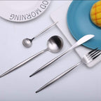 Arya Silver Stainless Steel Cutlery Set