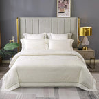 Pagonia Floral Jacquard Egyptian Cotton Bedding Set
