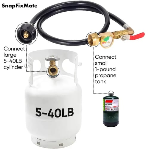 🔥New Year Hot Sale  🔥36 Inch  Propane Gas Tank Adapter Connector