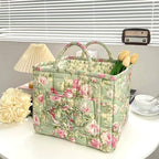 🔥2026 BIG Sale💐💥Boho Fabric Storage Basket🌸
