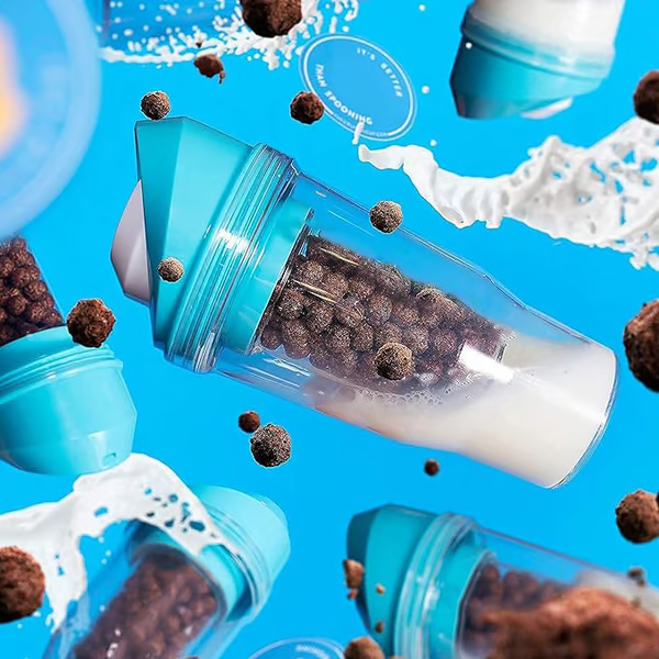 ✨🥣Portable Cereal Cup – The Ultimate On-the-Go Breakfast Revolution! 🥛