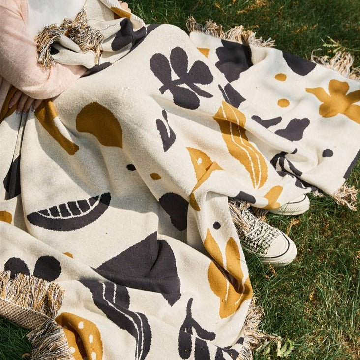 Earth Collage Blanket