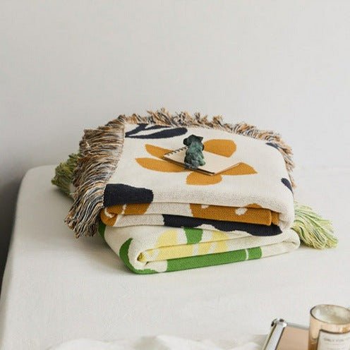 Earth Collage Blanket