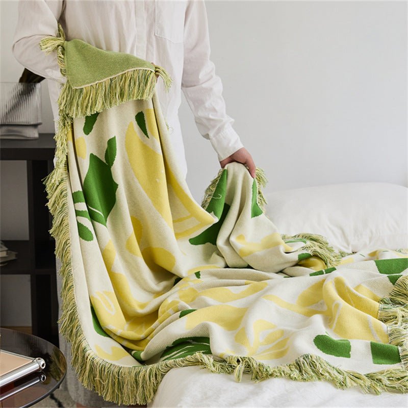 Earth Collage Blanket