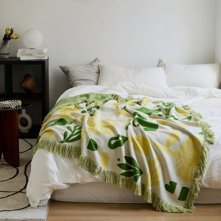 Earth Collage Blanket