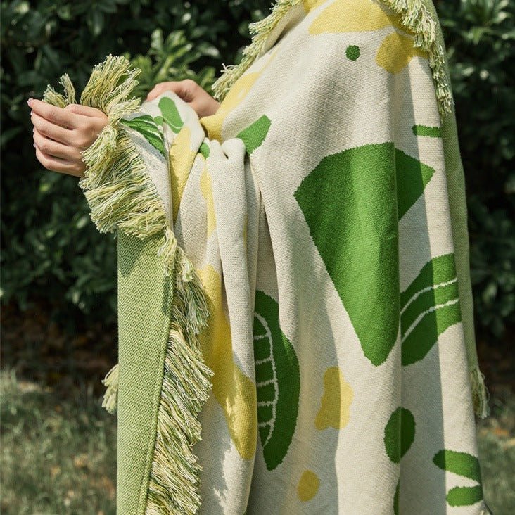 Earth Collage Blanket