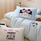 Kitty Cuddle Bedding Set
