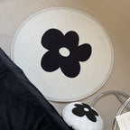Ebony Flower Rug