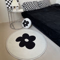 Ebony Flower Rug