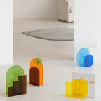 Eclectic Shape Acrylic Vase
