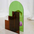 Eclectic Shape Acrylic Vase