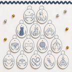 🧵Beginner-Friendly DIY Heirloom Oval Embroidery Ornament Kit Collection | Complete Kit with All Tools & Step-by-Step Guide Included 💕
