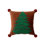 Evergreen Holiday Cushion