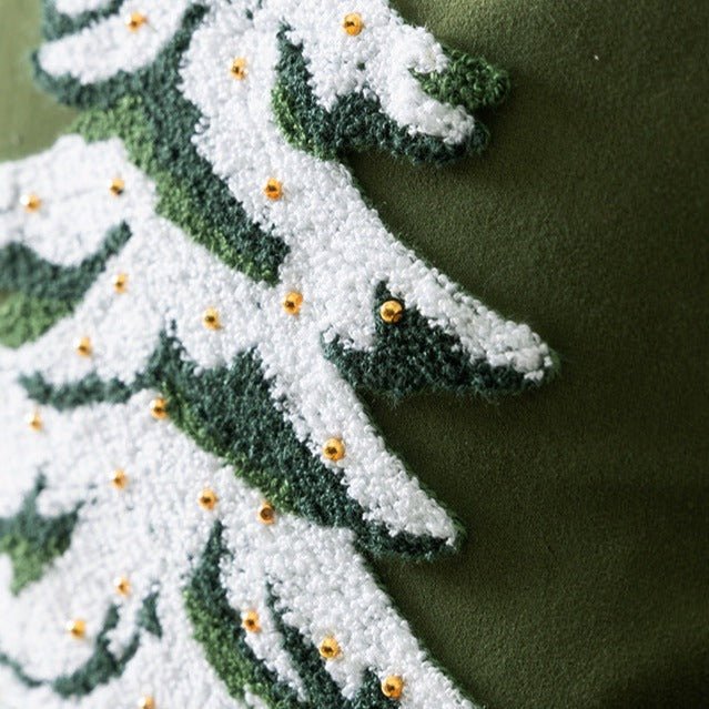 Evergreen Holiday Cushion