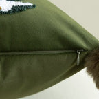 Evergreen Holiday Cushion