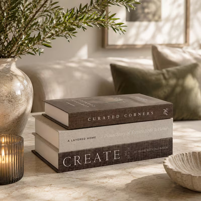 Maison 3-Piece Decor Books