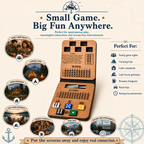 ⚓ Ship, Captain, Crew – A Classic Wooden Dice Game For Family & Travel Fun