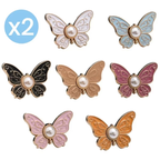 🌸🦋 Removable Butterfly Waist Adjustment Buckle – No‑Tool, Adjustable Fit for Jeans, Skirts & Dresses, Creates Hourglass Shape ✨👗💃