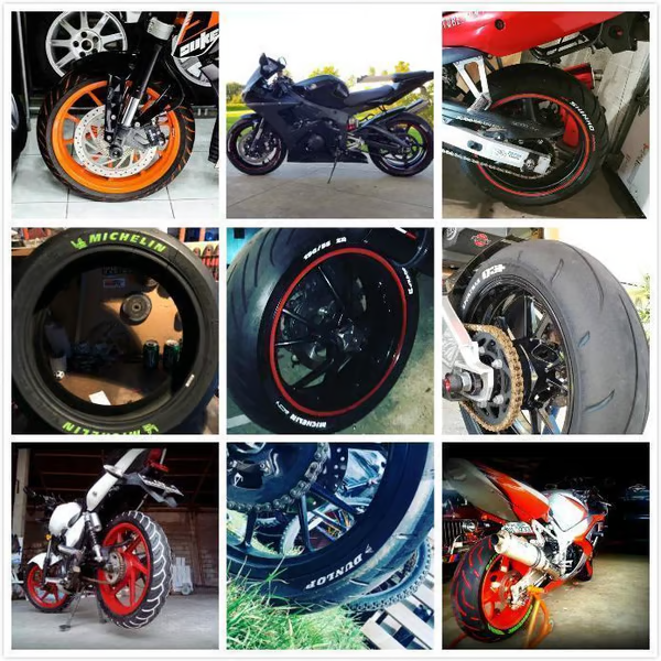 12 Color Waterproof Tire Paint Pen (12PCS)