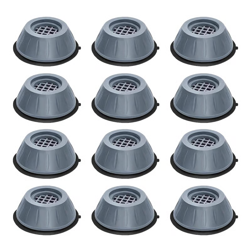 🏡 LIMITED TIME - BUY More Save More ! ✨ Non-Vibration Washing Machine Support - Noise Reducing Pads with Stabilizing Base for Quiet Operation & Floor Protection 🧼🔇