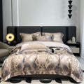 Serenity Luxury Jacquard Egyptian Cotton Satin Bedding Set