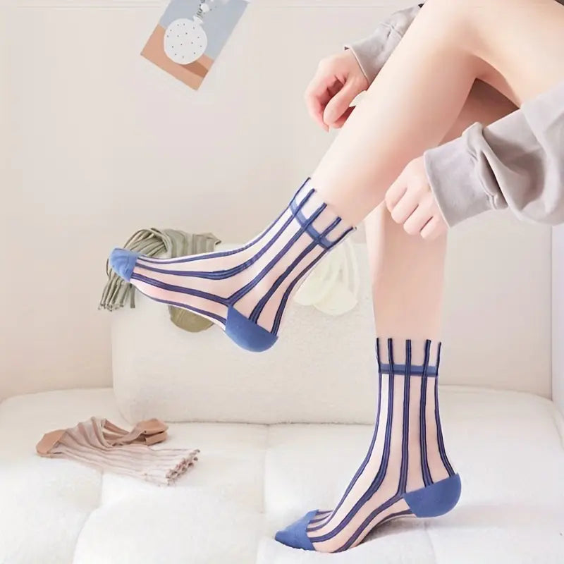 Sylvia Sheer Mesh Socks