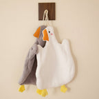 Cute Duck Hanging Hand Towel Set