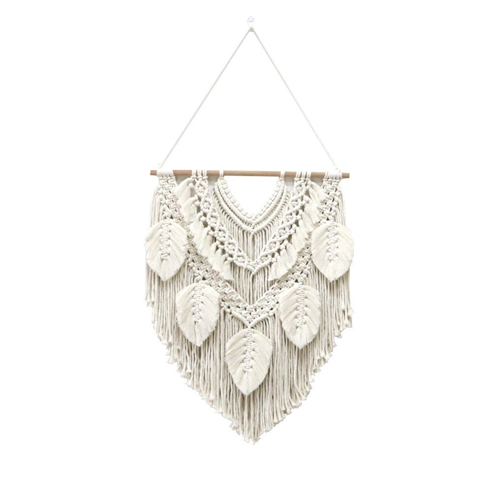 Feathered Serenity Macrame Wall Decor