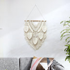 Feathered Serenity Macrame Wall Decor